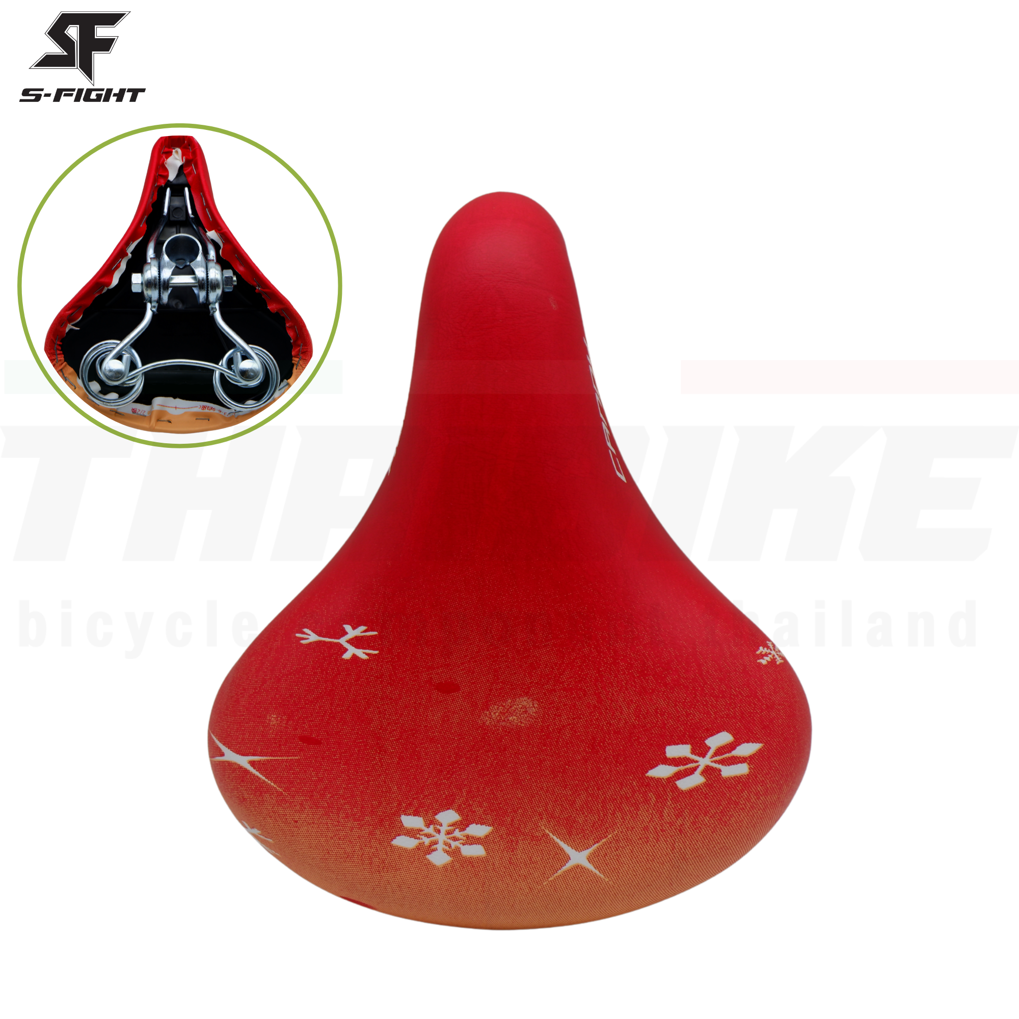 อานรถจักรยานเด็ก รถแม่บ้าน ฟองน้ำนุ่ม THAIBIKE CANDY