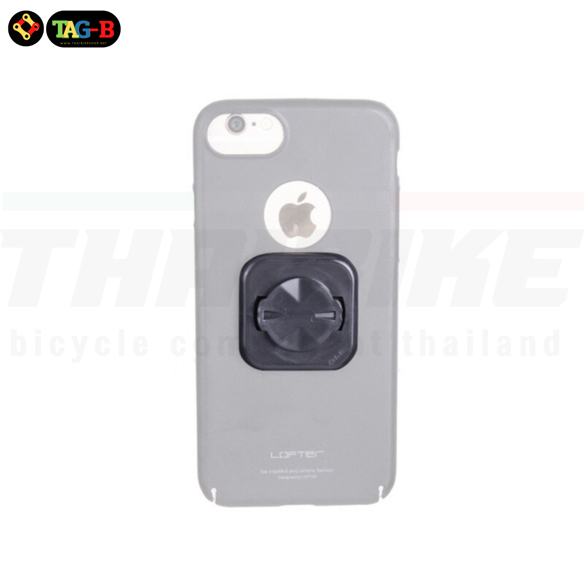 แผ่นแปะติดมือถือกับขาไมล์จักรยาน TAG-B ติดมือถือกับขาการ์มิน
