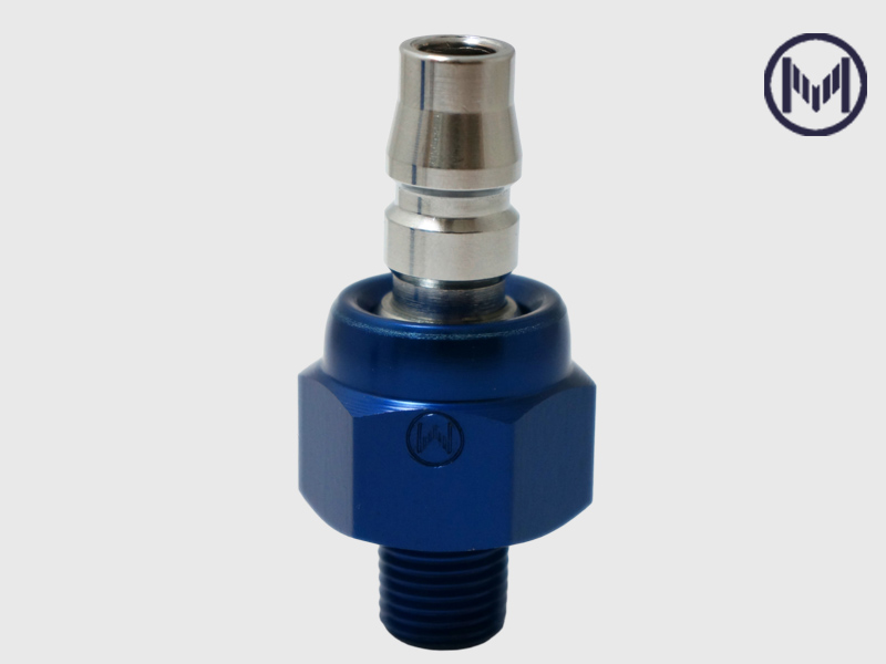 คอปเปอร์ตัวผู้แบบหมุนได้ 360, Swivel Air Plug Type : SPN-20PM