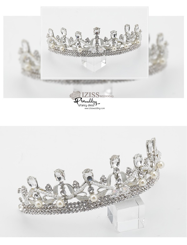 AC018 **พรีออเดอร์**ชุดเทียร่า มงกุฎเพชร ชุดเครื่องประดับเจ้าสาวสวยหรูดุจเจ้าหญิง