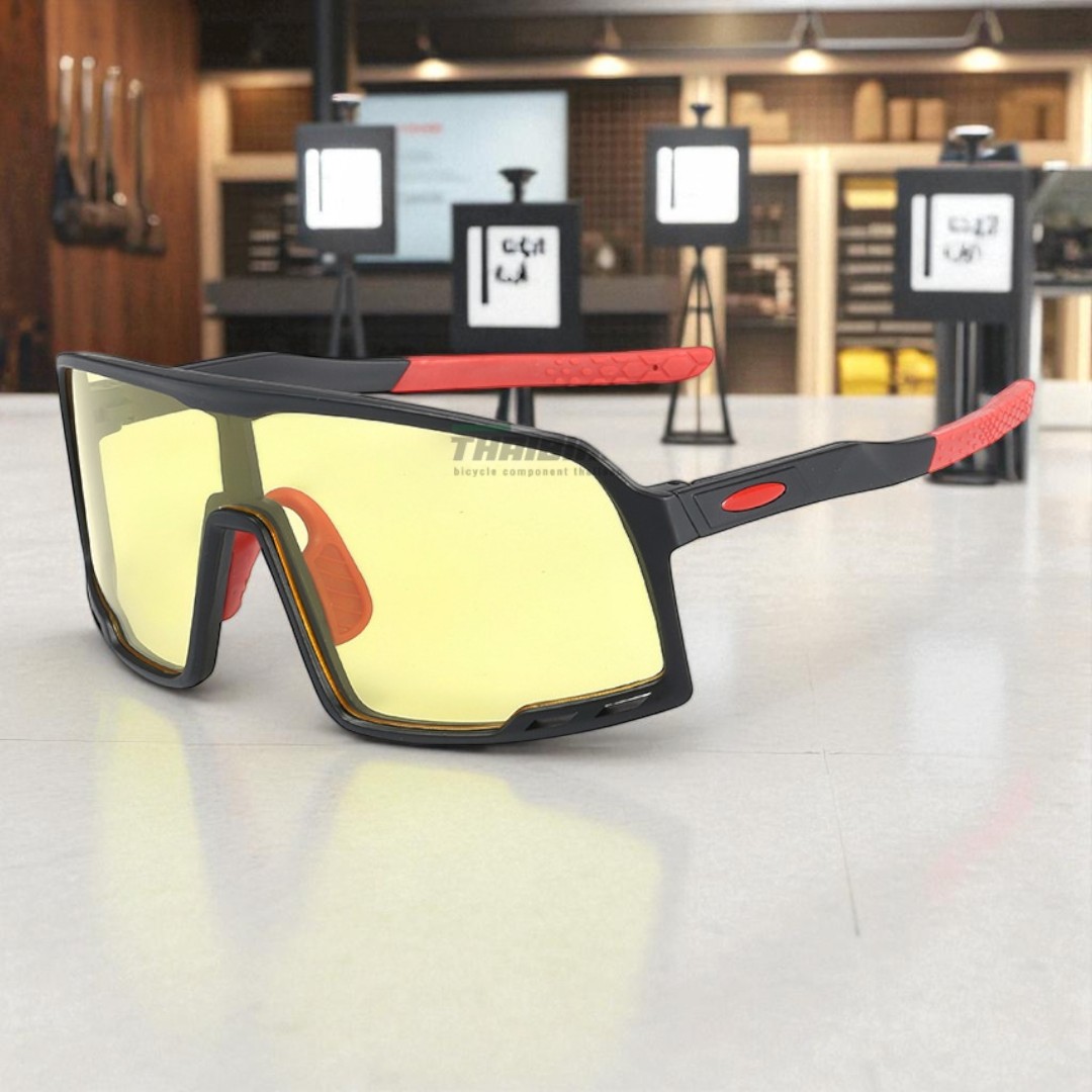 แว่นตาปั่นจักรยาน T-REX 9321 กันแดด กันลม กันฝุ่น UV แว่นกันแดด แว่นปั่น