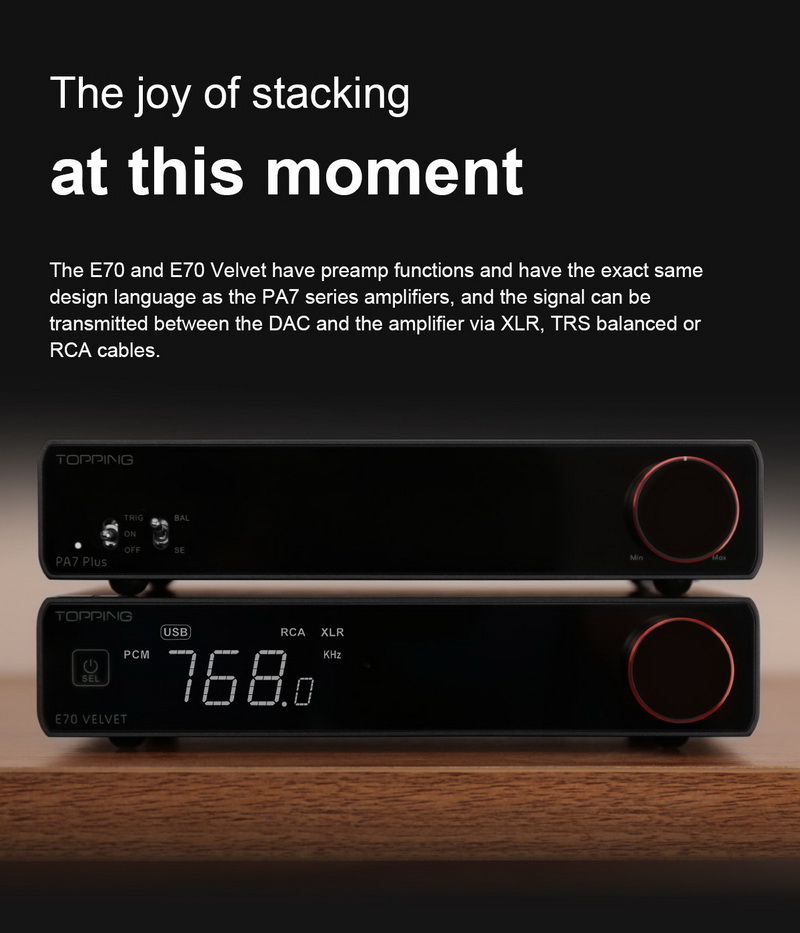 Topping PA7 Power Amplifier ตั้งโต๊ะ Class D ประสิทธิภาพสูง ประกันศูนย์ไทย