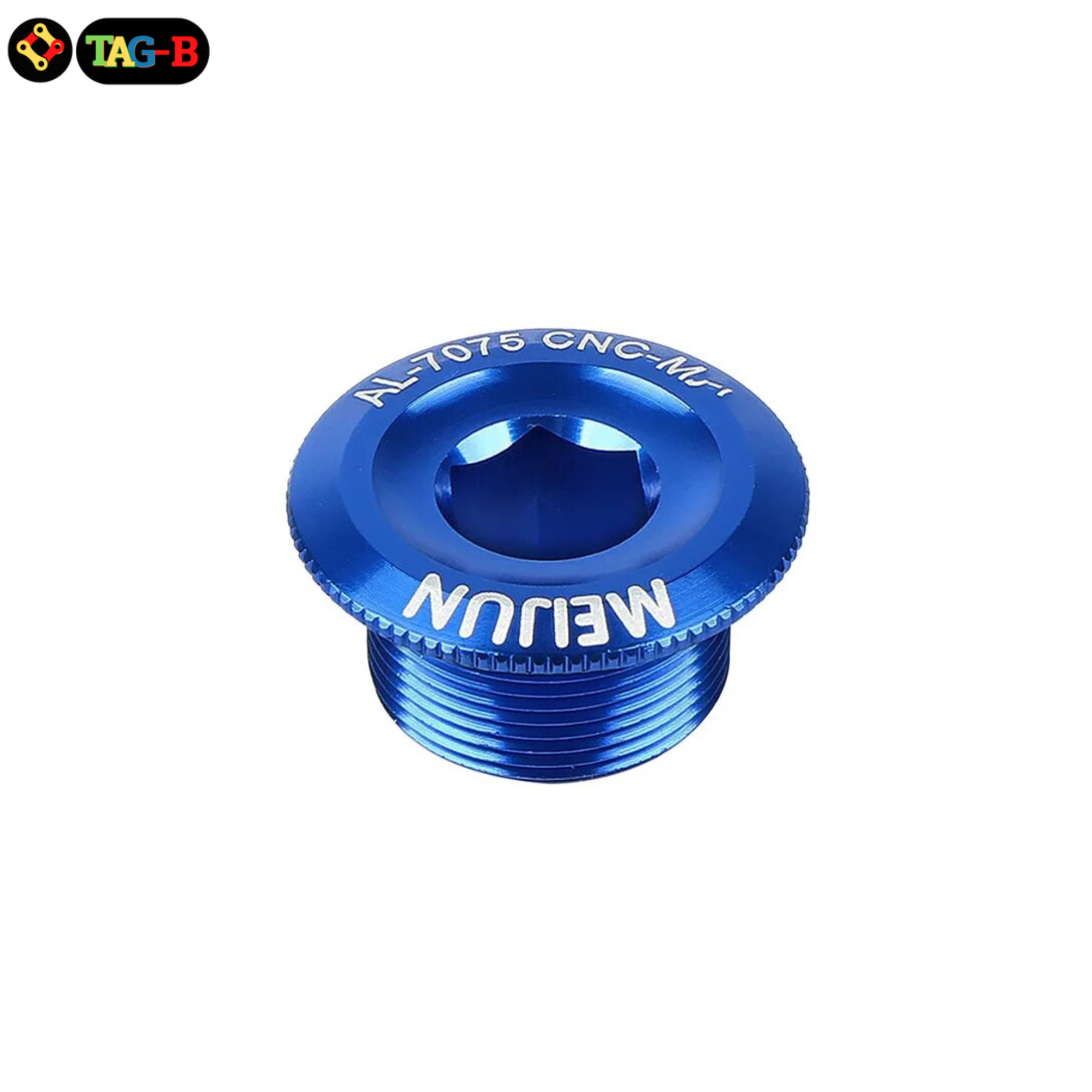 น็อตฝาปิดกะโหลกกลวงจักรยานขนาด M18 MEIJUN