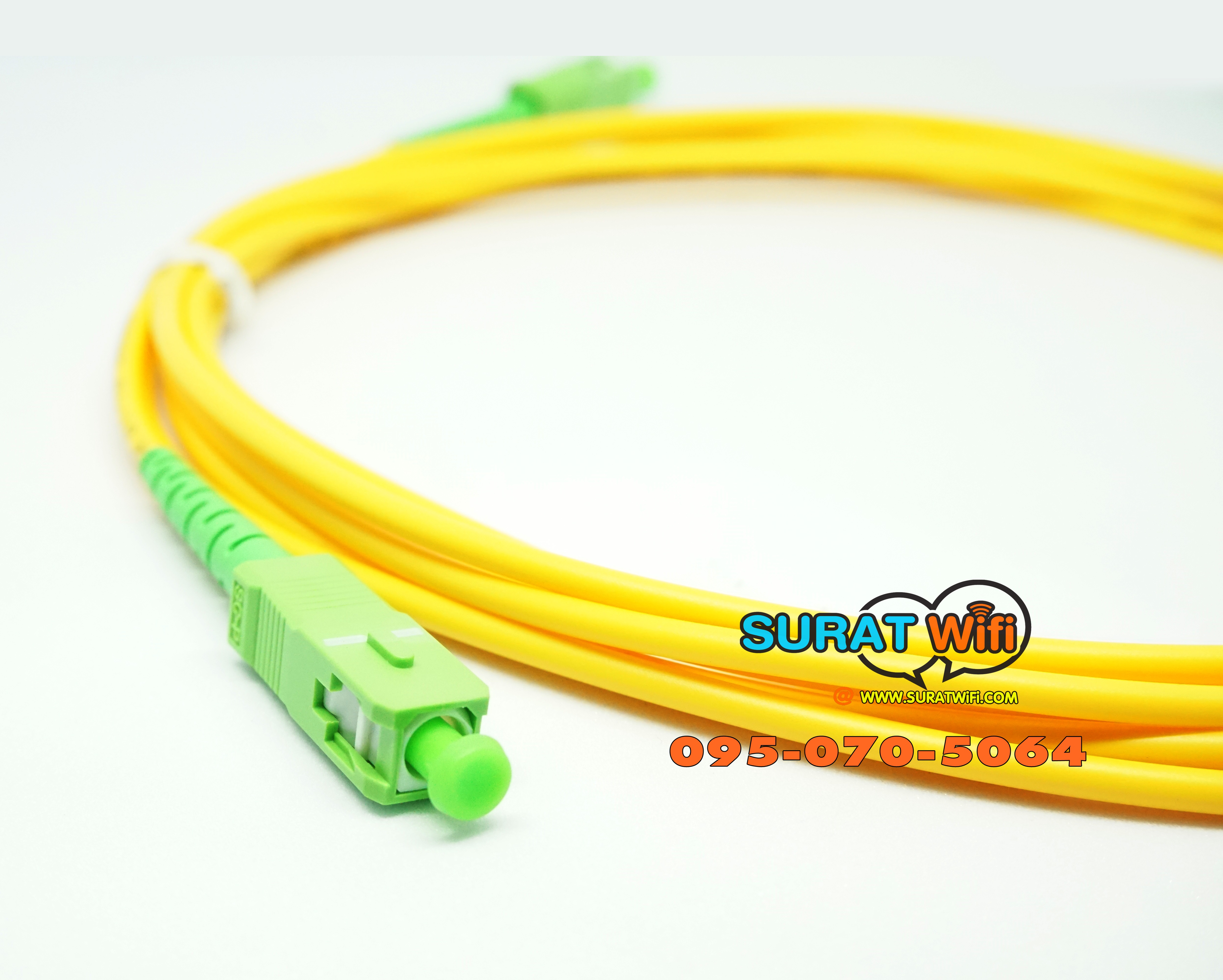 SC/APC Fiber Optical Patch Cord ยาว3เมตร