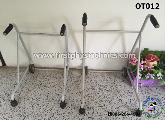 ที่ช่วยฝึกเดินแบบมีล้อขนาดกลางปรับไม่ได้ /OT012 /[Anterior Walker]