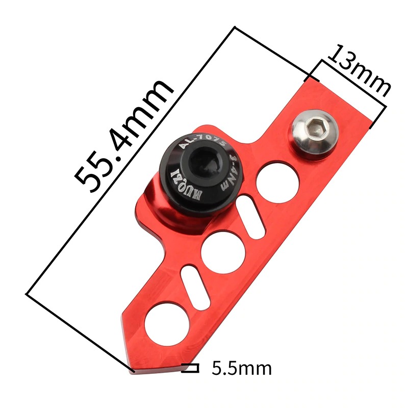 ฝักเบรคแต่งจักรยานเสือหมอบ MUQZI น้ำหนัก 30 กรัม