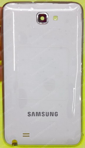 ชุดเคสกลางและฝาหลัง Samsung Galaxy Note(N7000) สีขาว (Cover Case Original Genuine Part) ส่งฟรี!!!