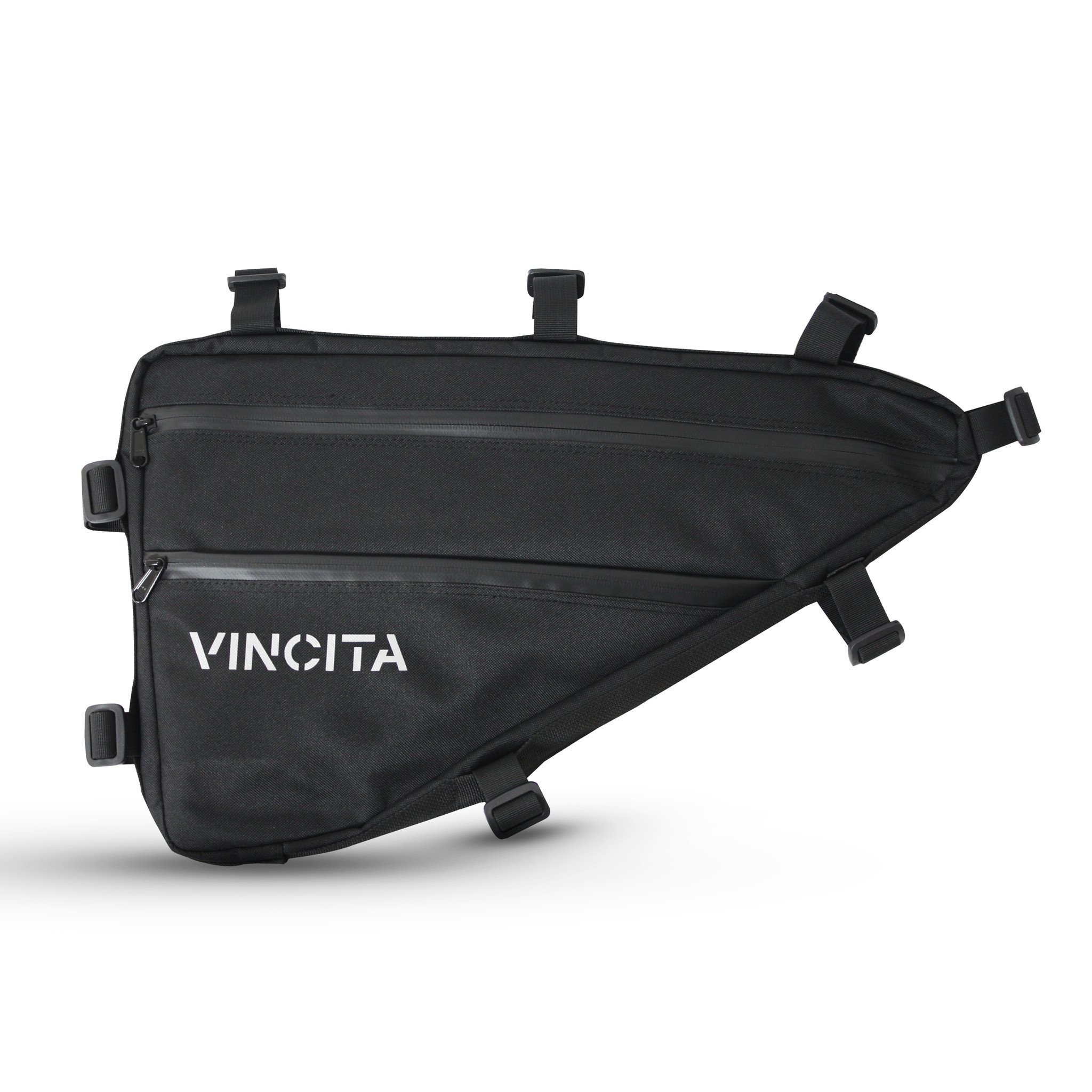 VINCITA B025N กระเป๋าสามเหลี่ยมสำหรับติดใต้เฟรมจักรยาน BIKEPACKING