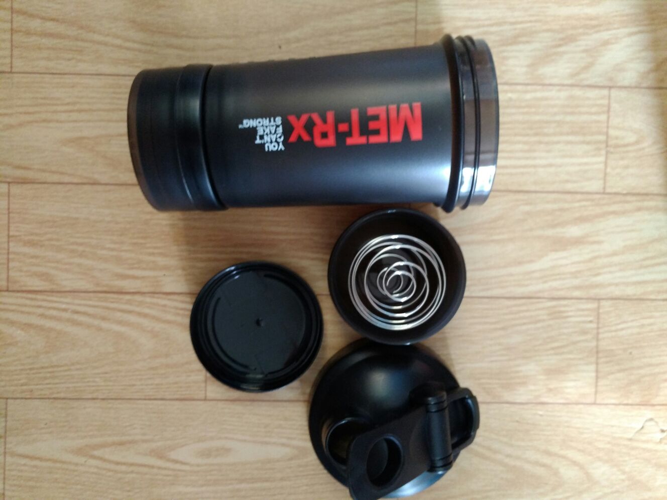 เชคเกอร์ MET-RX with Spring Ball 450 Ml.