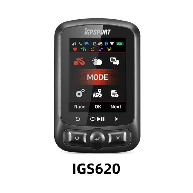 ใหม่ล่าสุด ไมล์จักรยานแบบ GPS ยี่ห้อ IGPSPORT รุ่น IGS620 จอสี อ่านก่อนสั่งทุกครั้ง