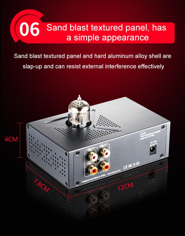 ขาย xDuoo MT-601 แอมป์หลอดแก้วคลาส A แบบตั้งโต๊ะ กำลังขับสูง ประกันศูนย์ไทย
