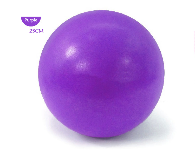 ลูกบอลโยคะขนาด 25 ซม. ลูกบอลออกกำลังกาย ฟิตบอล (Fitball)