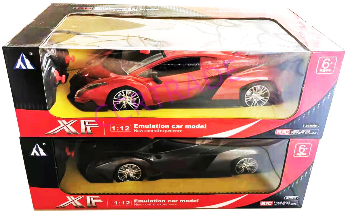 รถแลมโบกีนี่จัมโบ้บังคับ+ถ่านชาร์ท มีไฟหน้าไฟท้ายกล่อง 20x41 ซม.(1x3)