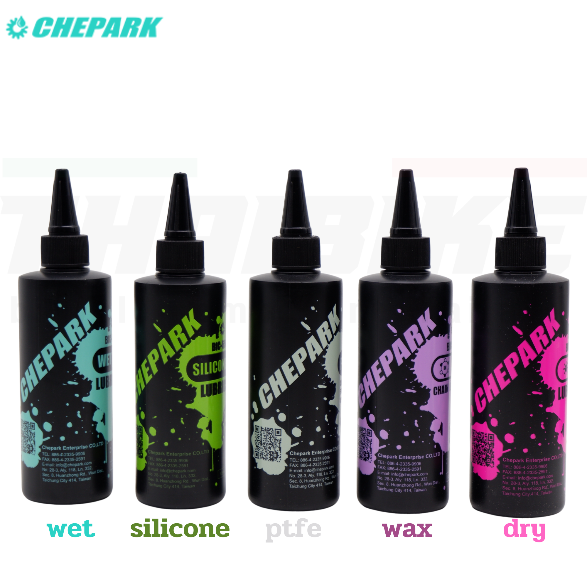 น้ำมันหยอดโซ่จักรยาน หล่อลื่นโซ่จักรยาน CHEPARK BIC-550P BIC-360P BIC-50P BIC535P BIC100P