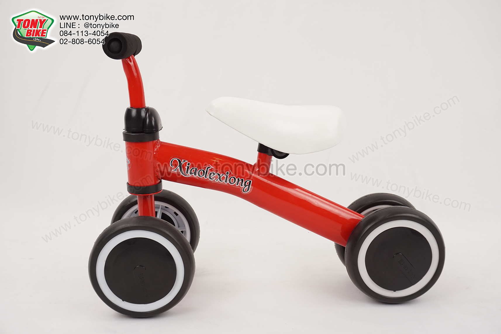 จักรยานขาไถ จักรยาน balance bike สีแดง