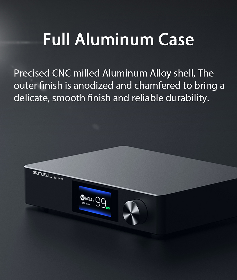 ขาย SMSL SU-9 DAC ตั้งโต๊ะระดับ High-End รองรับ MQA, UAT, LDAC ประกันศูนย์ไทย