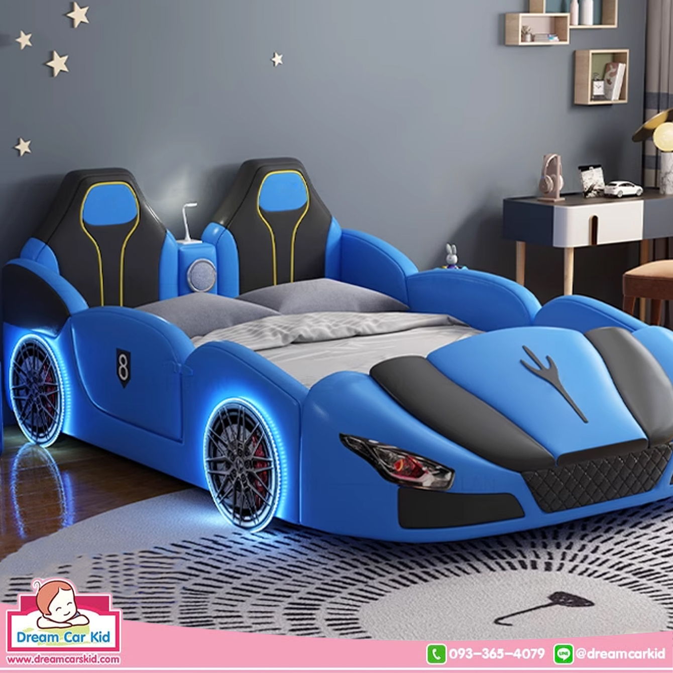 เตียงรถสปอร์ต รุ่น BDYA-1066