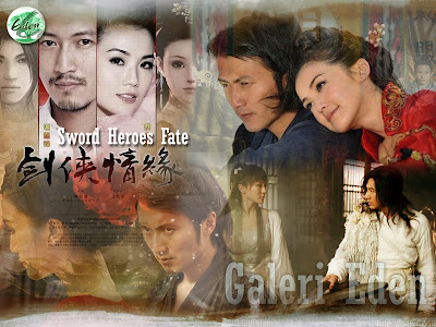 อภินิหารนักดาบข้ามเวลา The Sword Fate Heroes นักแสดง Nicholas Tse "เซียะถิงฟง" Charlene Choi ,Wu Ya Qiao,Kenny Kwan,Yumiko Cheng,Ye Jing Yi,Zu Yu Yang,Hee Sun 4 แผ่นจบหนังใหม่เอี่ยม ชัดมาสเตอร์