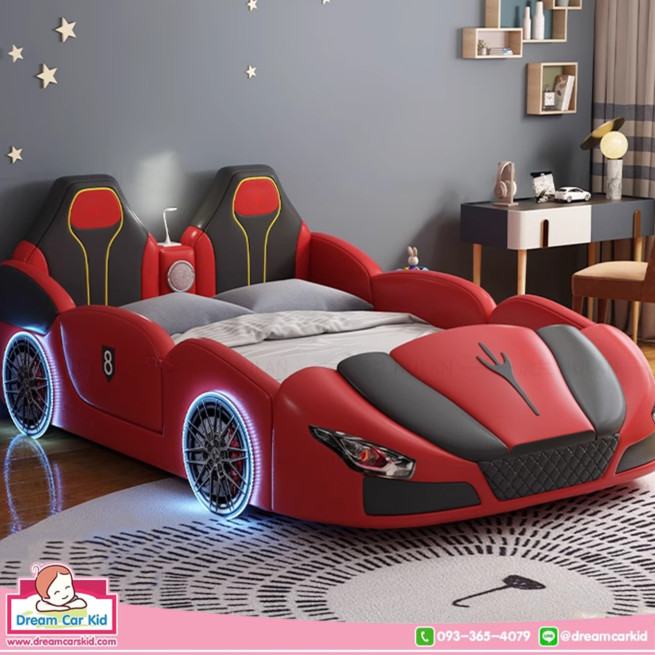 เตียงรถสปอร์ต รุ่น BDYA-1066