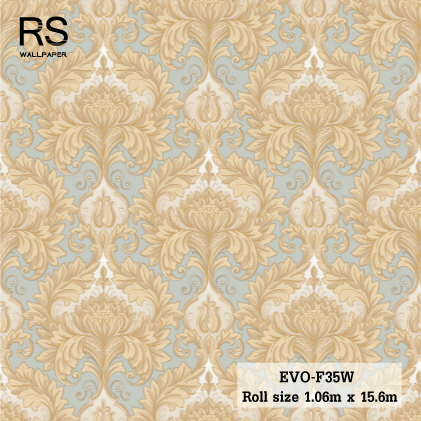 วอลเปเปอร์ ลายหลุยคลาสสิค EVO-F35W