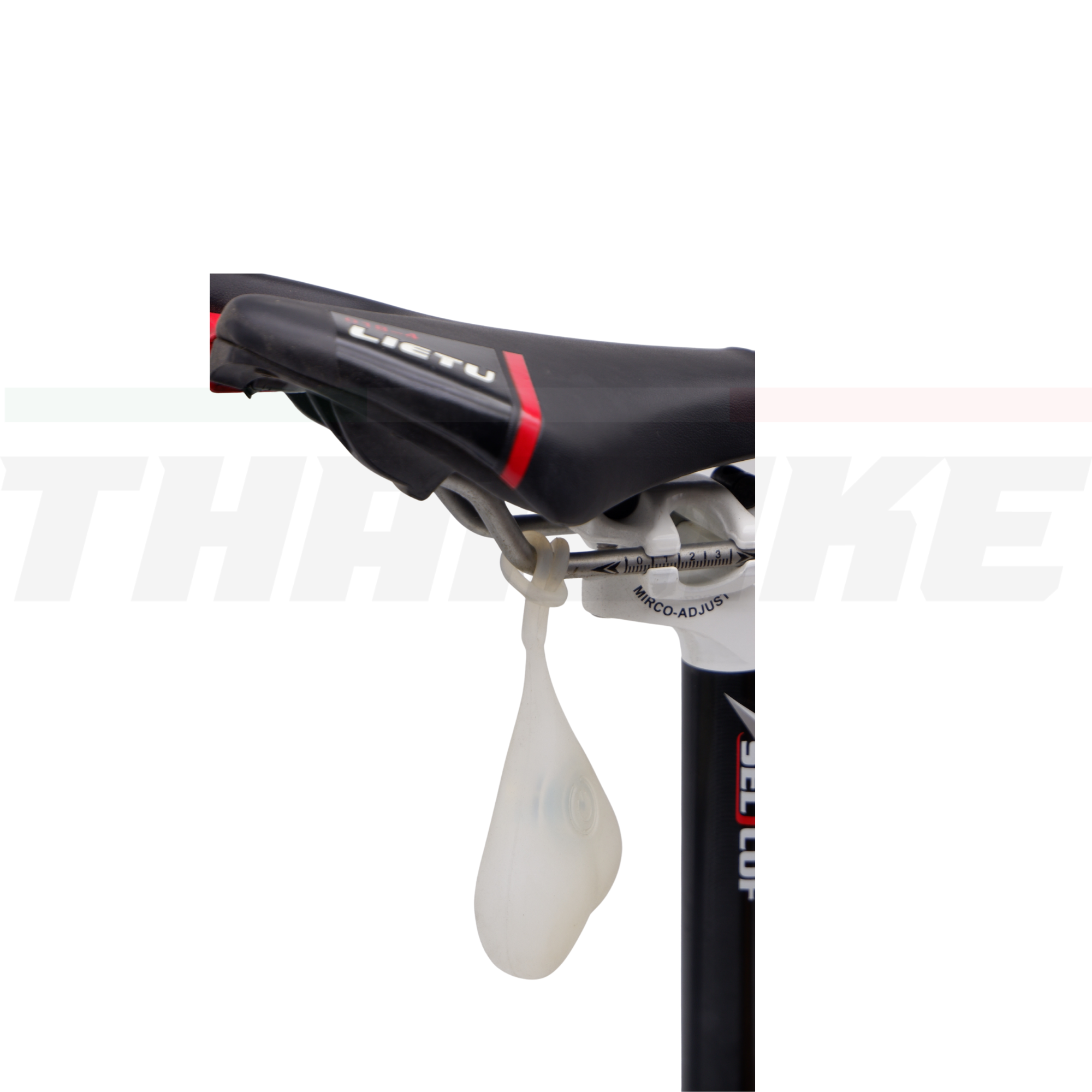 ไฟไข่ (ไฟหัวใจ) สีสลับ สำหรับจักรยาน THAIBIKE ไฟห้อยที่เพิ่มความน่าสนใจและความปลอดภัยให้กับจักรยาน