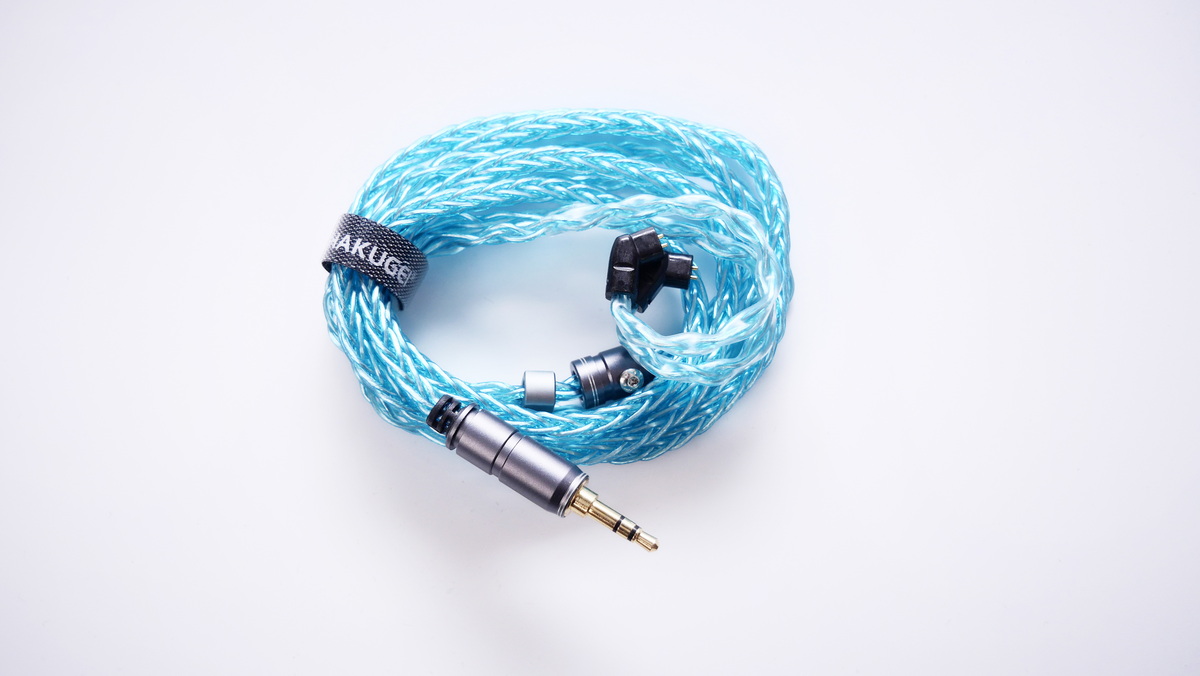 Hakugei Aquamarine สายอัพเกรดหูฟังทองแดง OCC ชุบเงินถัก Litz ระดับเทพ ทำด้วยมือทุกขั้นตอน ประกันศูนย์ไทย [Drizzy Exclusive]