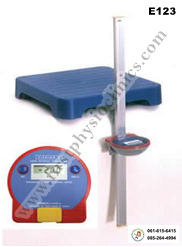 เครื่องวัดความอ่อนตัวด้านหน้า แบบดิจิตอล (digital standing trunk flexion meter)