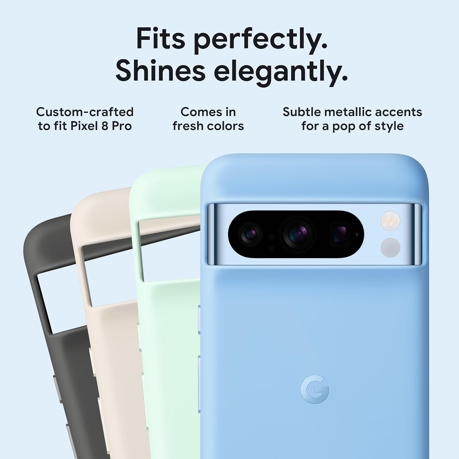 Google Pixel 8 Pro Case - Durable Protection - Stain-Resistant Silicone