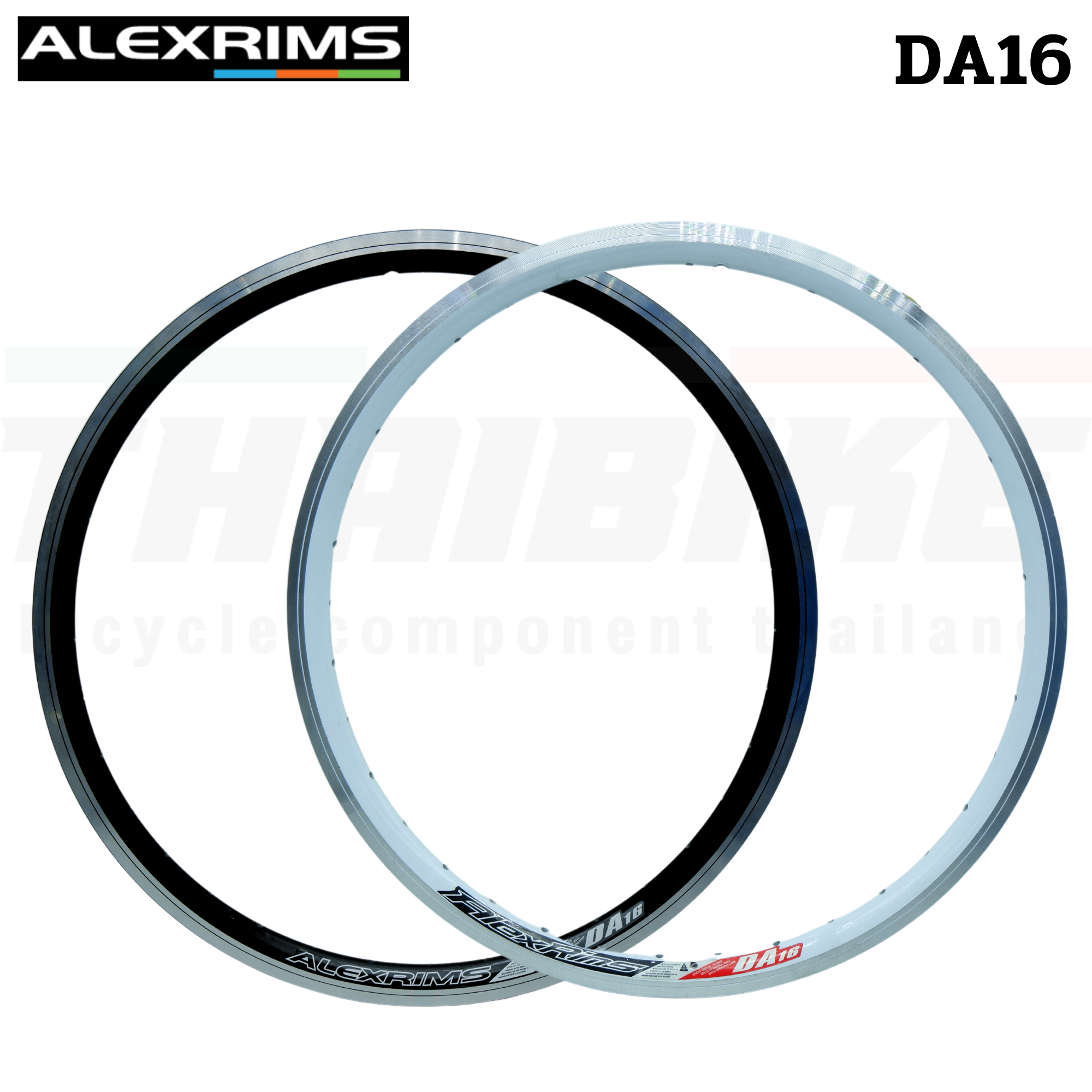 เฉพาะขอบล้อจักรยานอลูมิเนียม รถพับ Alex Rims DA-16 ขอบล้อ 20 นิ้ว