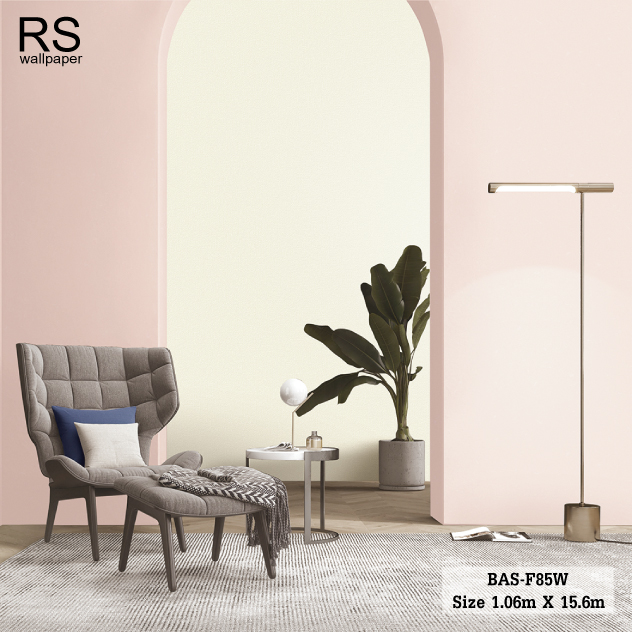 วอลเปเปอร์ สีชมพู BAS-F85W