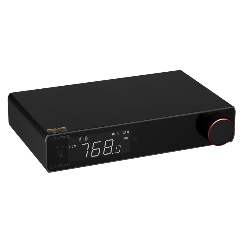 Topping E70 Velvet DAC ตั้งโต๊ะระดับเรือธง รองรับ Dual Hi-RES ประกันศูนย์ไทย