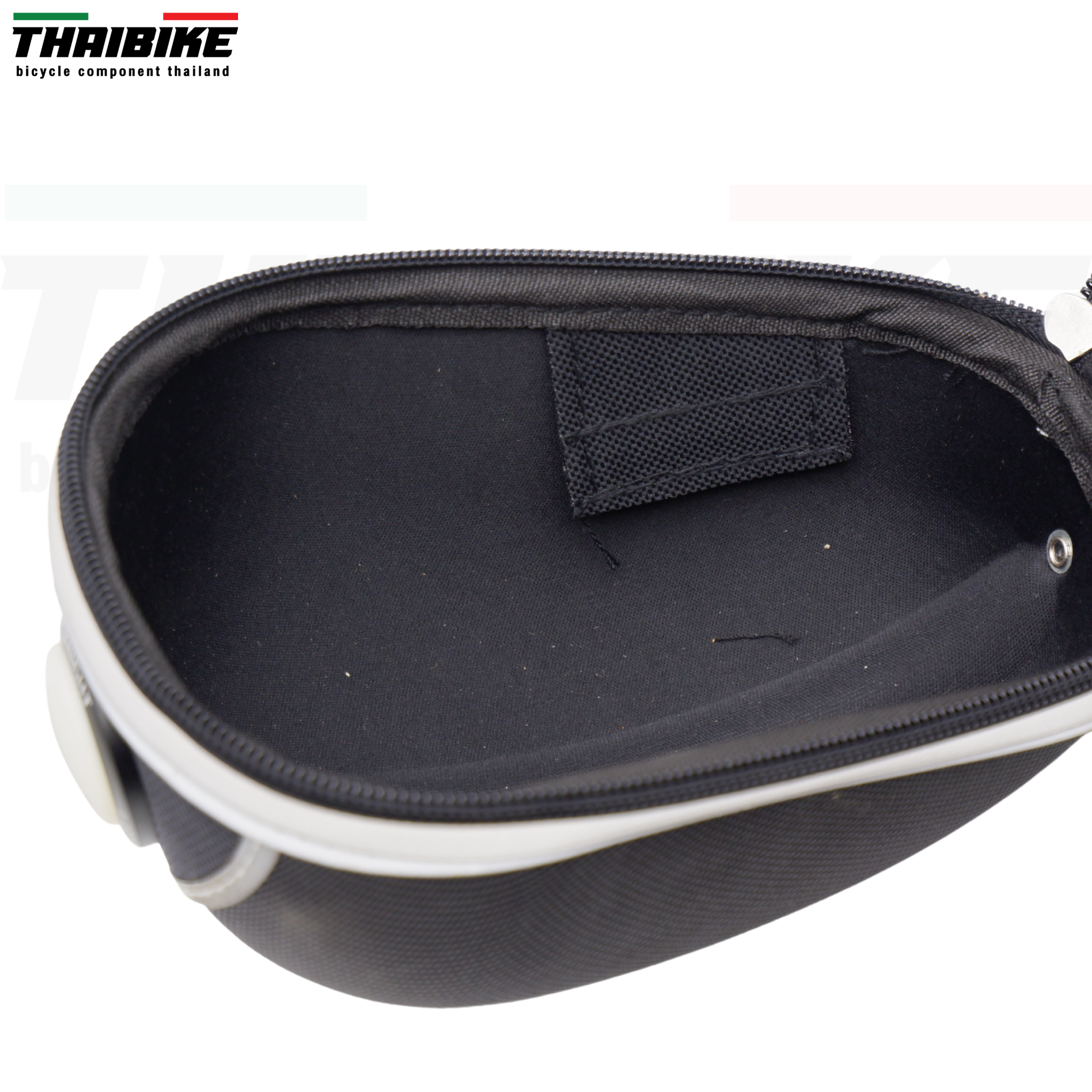 กระเป๋าใต้อานจักรยาน WOLF BASE แบบทรงแข็ง มีไฟกระพริบในตัว กันน้ำ