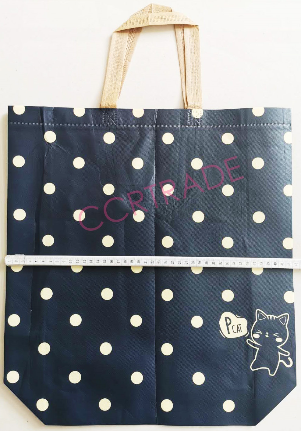 กระเป๋าการ์ตูน สะพายข้างจัมโบ้ 42.5x46 ซม.(คละลาย)