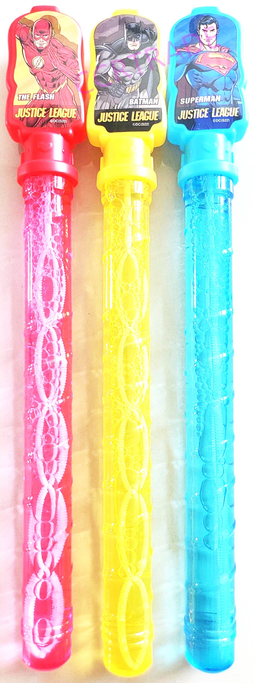 กระบองเป่าฟองฮีโร่ DC 35 ซม.(ลิขสิทธิ์แท้)(1x24)