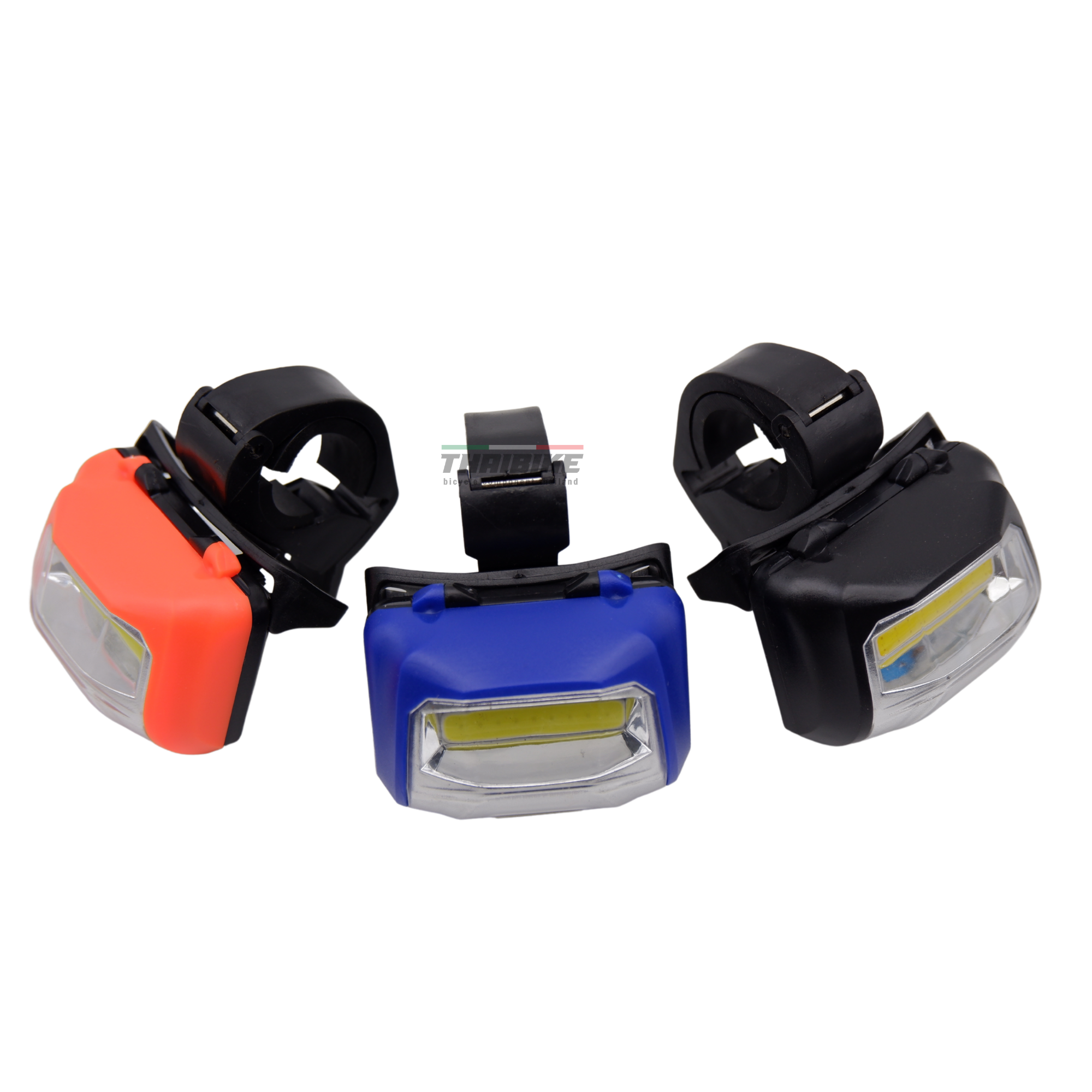 ไฟหน้าจักรยานสีขาว COB NF-T836 ใช้ถ่าน 3A 3 ก้อน