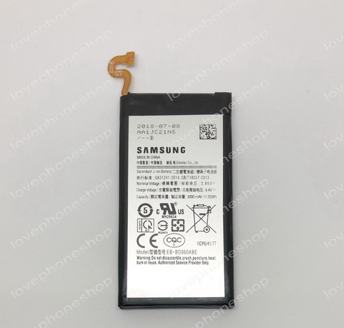 แบตเตอรี่ แท้ Samsung Galaxy S9 - EB-BG960ABE/3000mAh (ส่งฟรี)