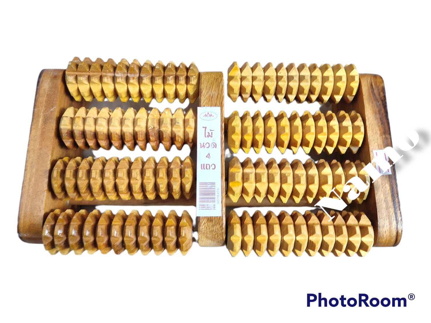 ไม้นวดฝ่าเท้า 4 แถว