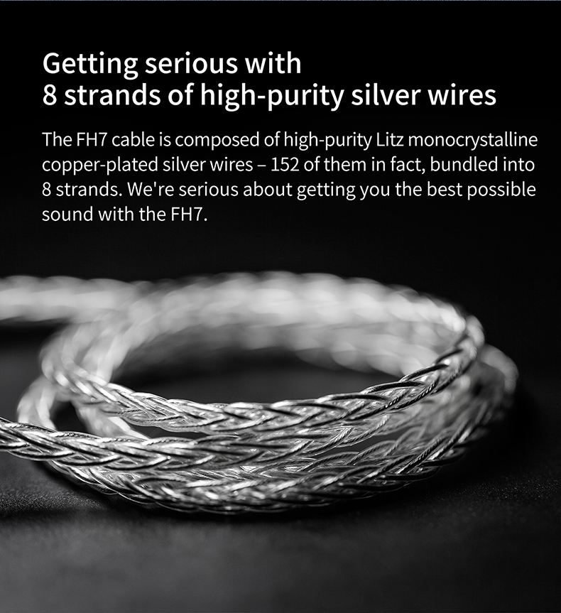 ขาย FiiO FH7 หูฟังระดับ Flagship 5ไดรเวอร์ ไฮบริด (1dynamic + 4Balanced Amature)