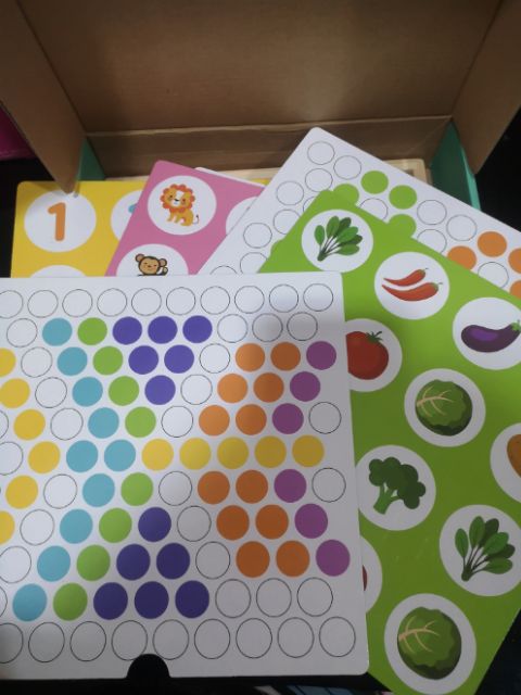 ชุดฝึกความจำ แยกสี ฝึกกล้ามเนื้อมัดเล็ก