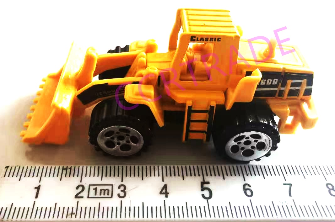 รถแม็คโครเหล็กโมเดลกล่อง 28.5 ซม.