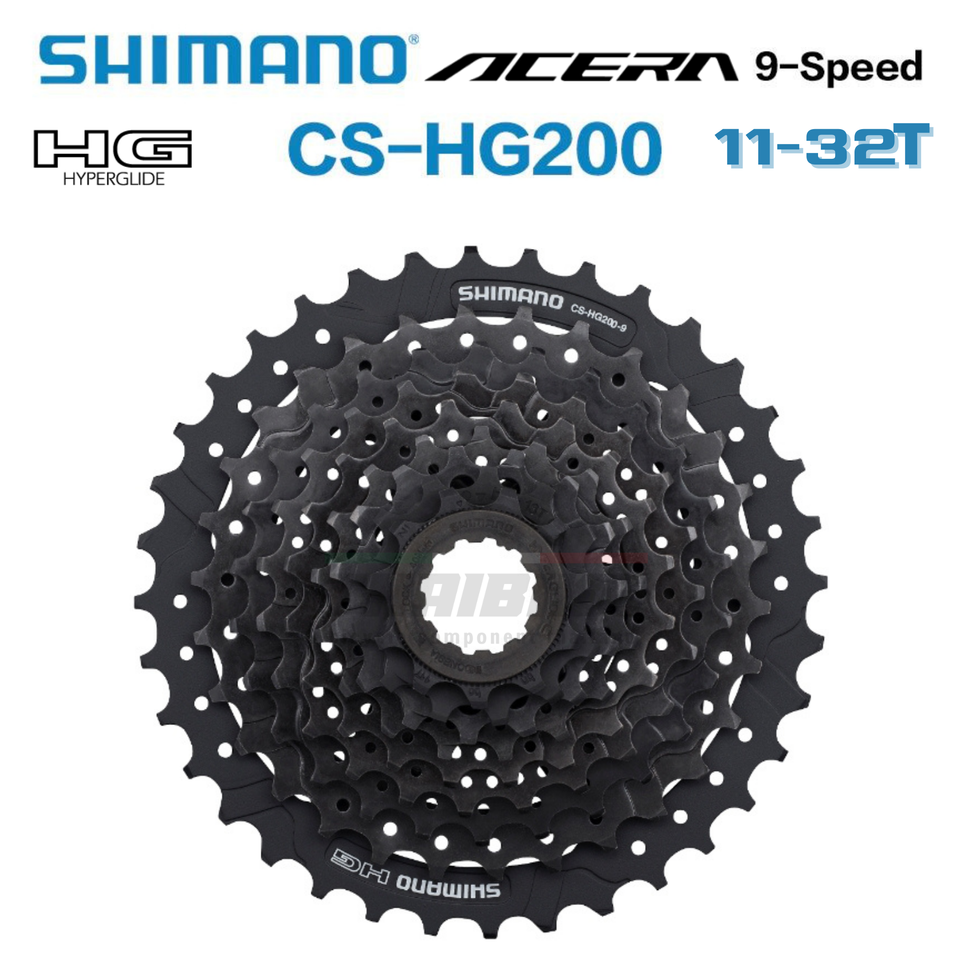 สเตอร์ เฟืองจักรยานแบบสวม SHIMANO ACERA CSHG200-9 9-SPD