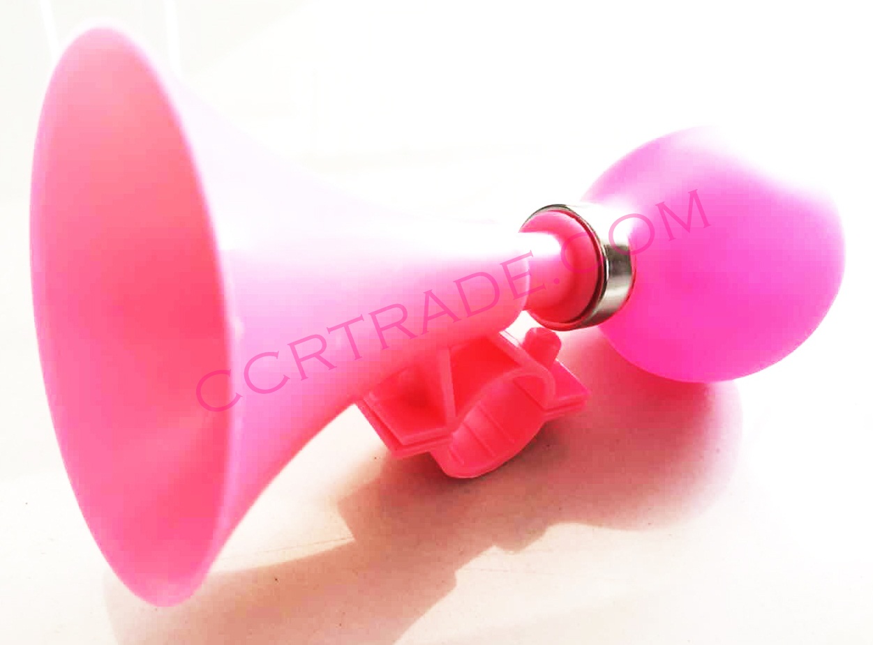 แตรลมสีสด+ตัวล็อคจักรยาน มีเสียง 15 ซม.