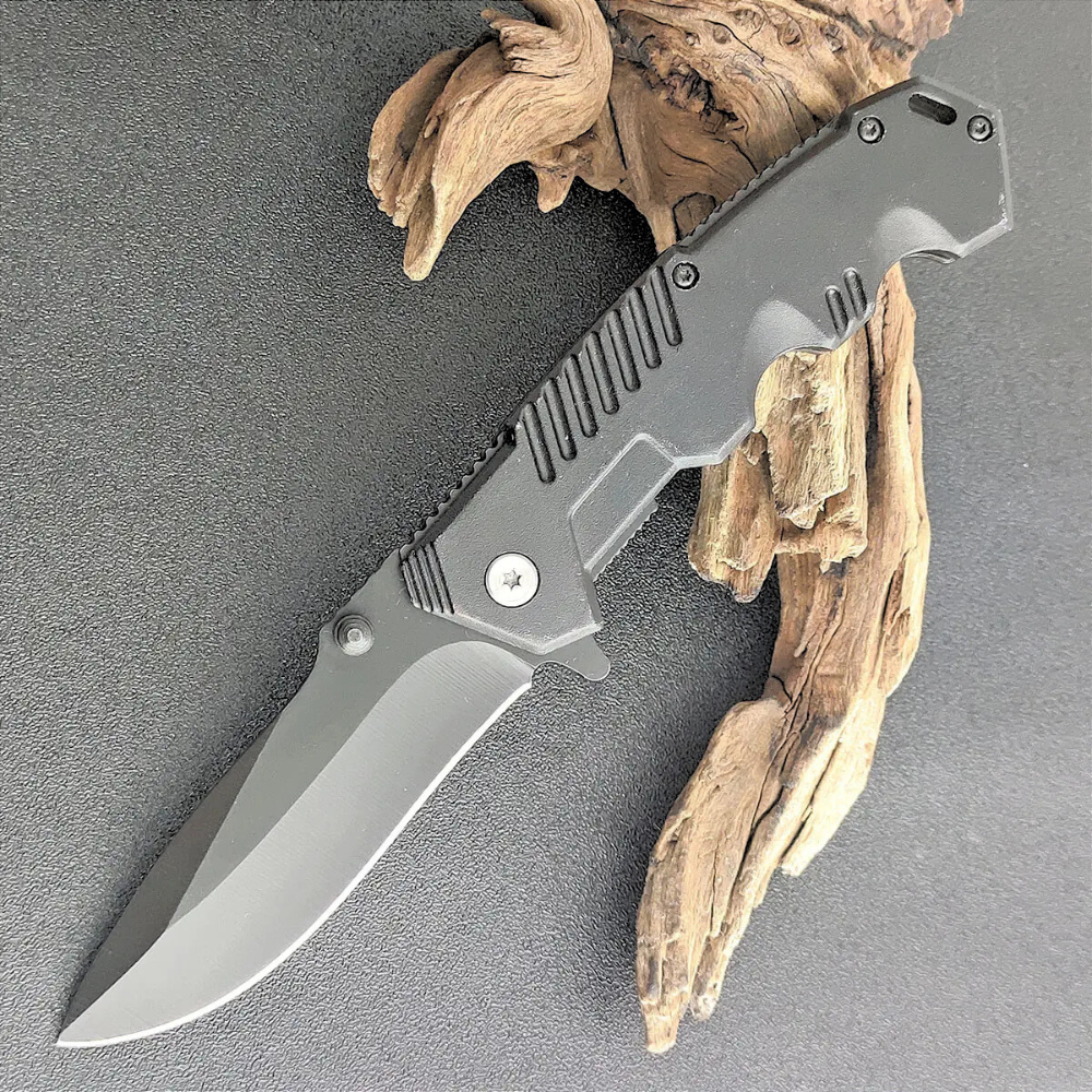 มีดพับเล็กพกพาสำหรับการเดินป่า - Folding Tactical Knife EDC
