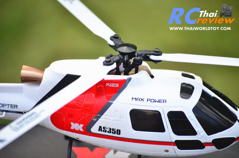 XK123 AS350 Mini Helicopter 6Ch