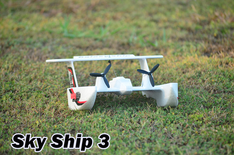 SkyShip 3 เครื่องบินบังคับน้ำ บก อากาศ