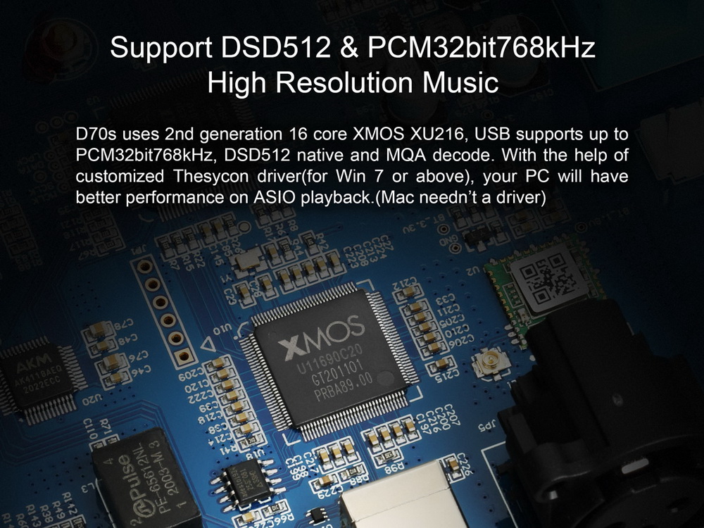 ขาย Topping D70S MQA DAC ตัวแปลงสัญญาณ แบบตั้งโต๊ะ