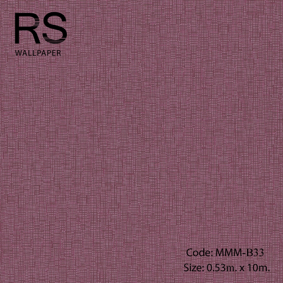 วอลเปเปอร์พื้นสีม่วงเปลือกมังคุด MMM-B33
