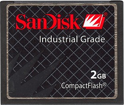Sandisk Industrial-Grade CF Card 2GB