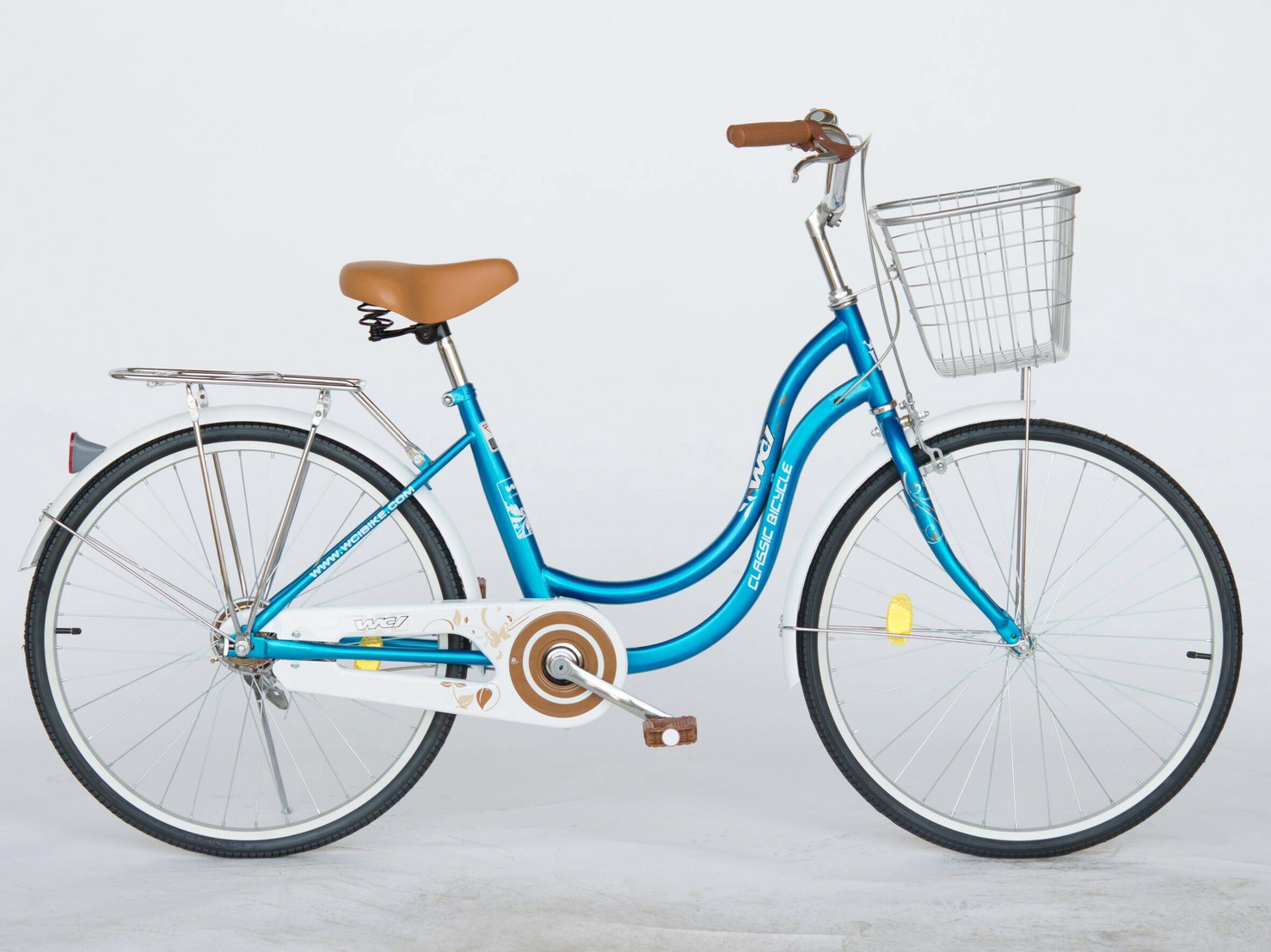 จักรยาน แม่บ้าน Wci รุ่น Leaf ล้อ 26" สีส้ม