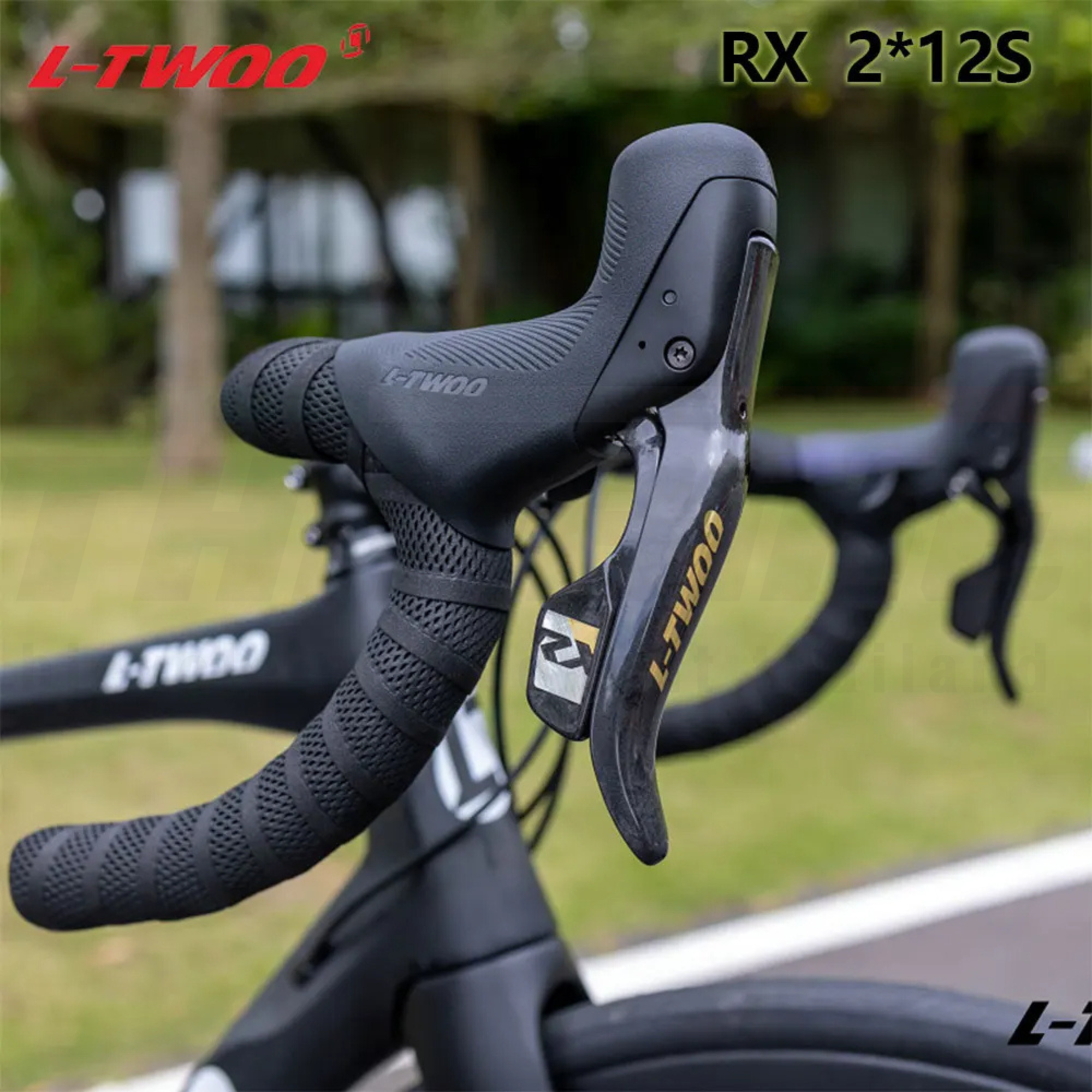 ชุดเกียร์ดิสเบรคน้ำมันจักรยานเสือหมอบ 24SPD LTWOO RX 2x12 คาร์บอนเวอร์ชั่น